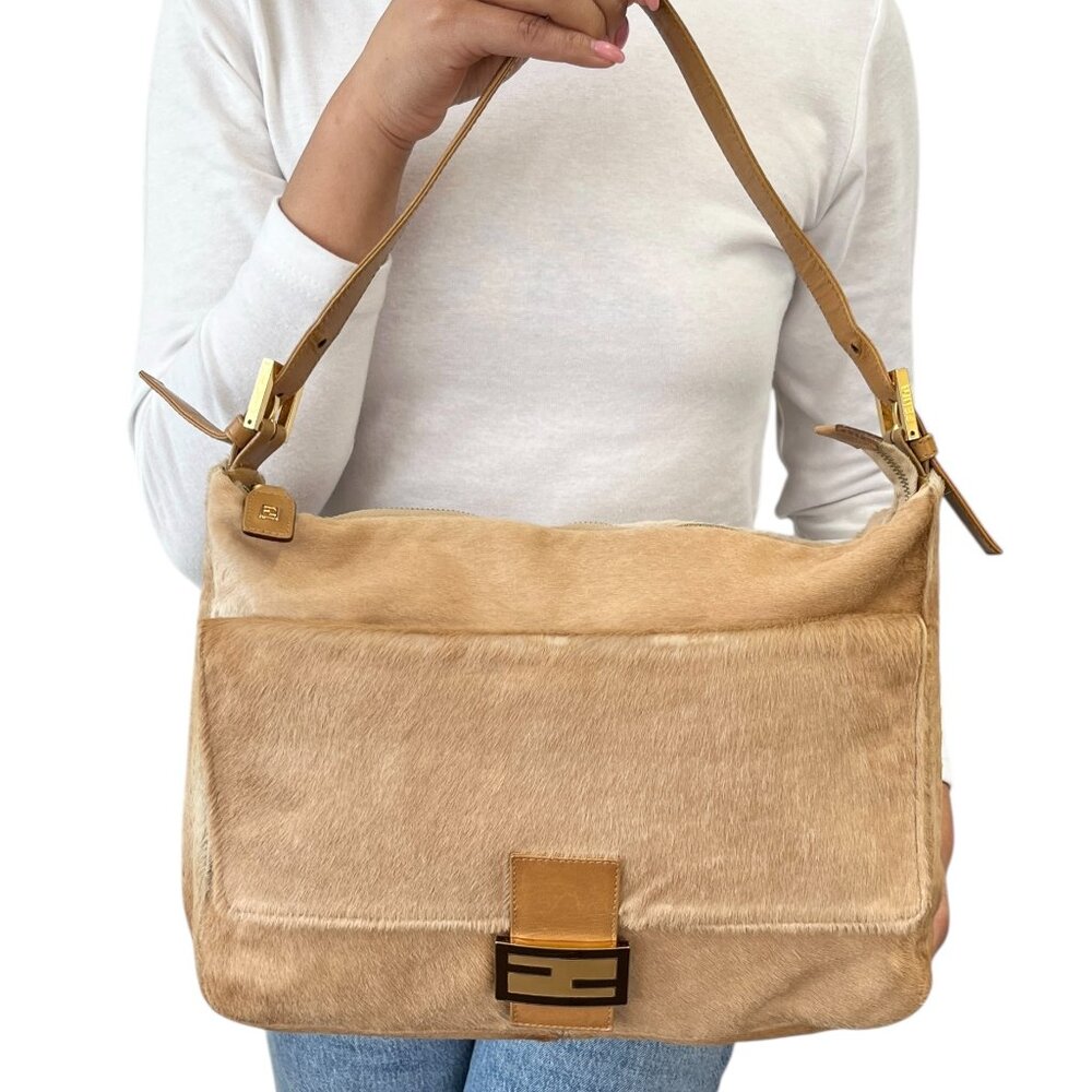 Fendi Beige/Tan Shoulder Bag - Picture 3 of 17